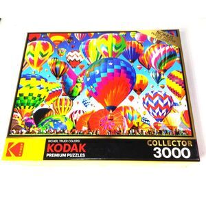 Puzzle Kodak Premium Cra-Z-Art 3000 Piece Jigsaw /Collector Ballooning Fun